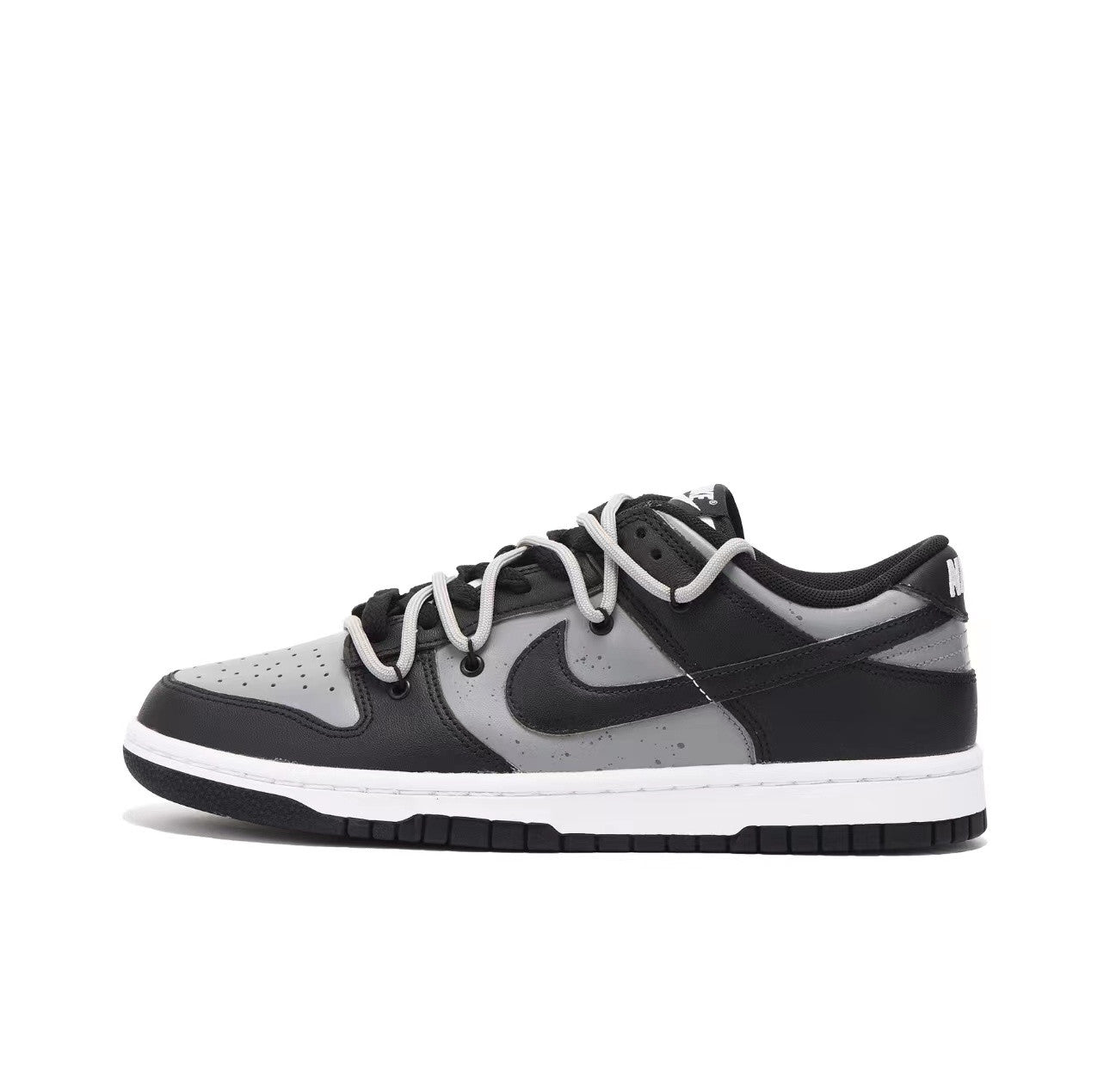 Men's Dunk Low Black Grey Chestnut Shoes