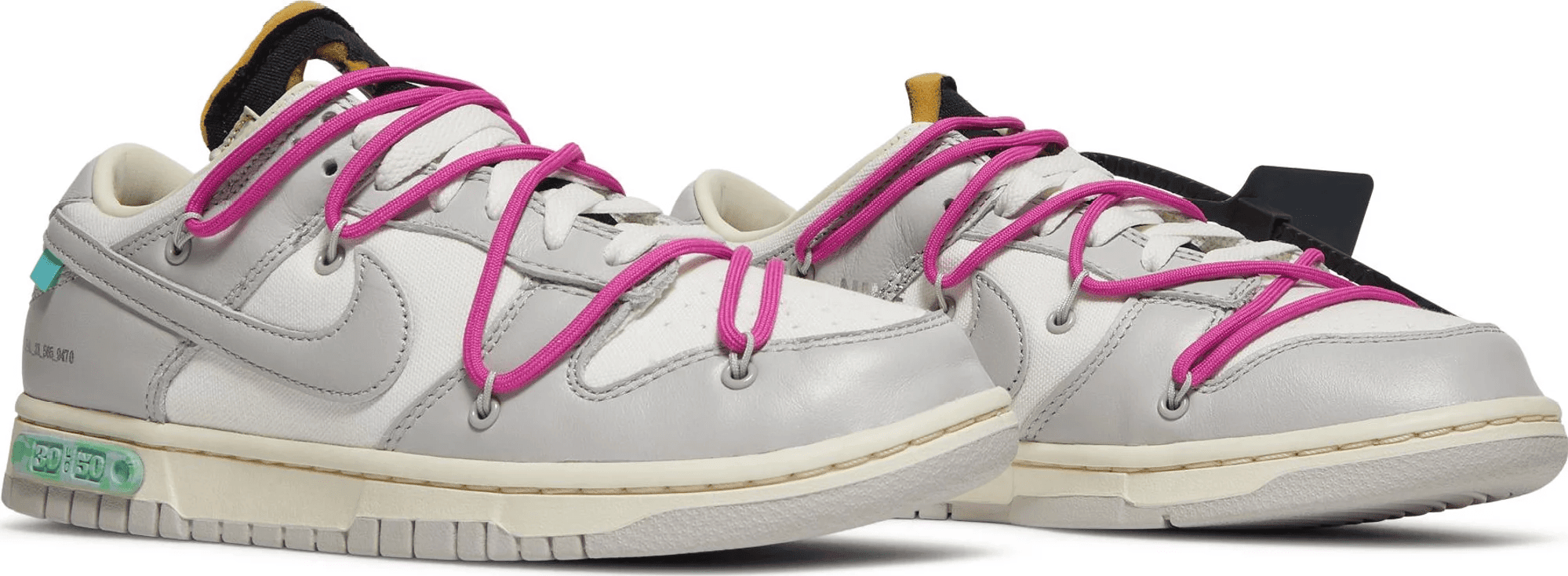 Men's Dunk Low x Off-White Lot 30 Of 50 Shoes - Image 3