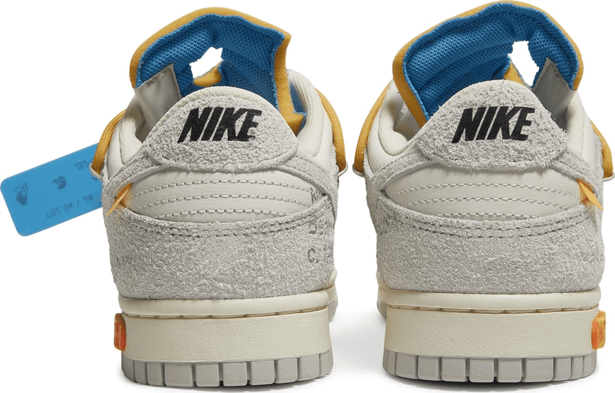 Men's Dunk Low x Off-White Lot 34 Of 50 Shoes - Image 4