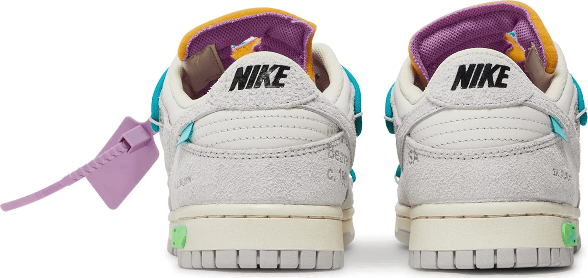 Men's Dunk Low x Off-White Lot 36 Of 50 Shoes - Image 4