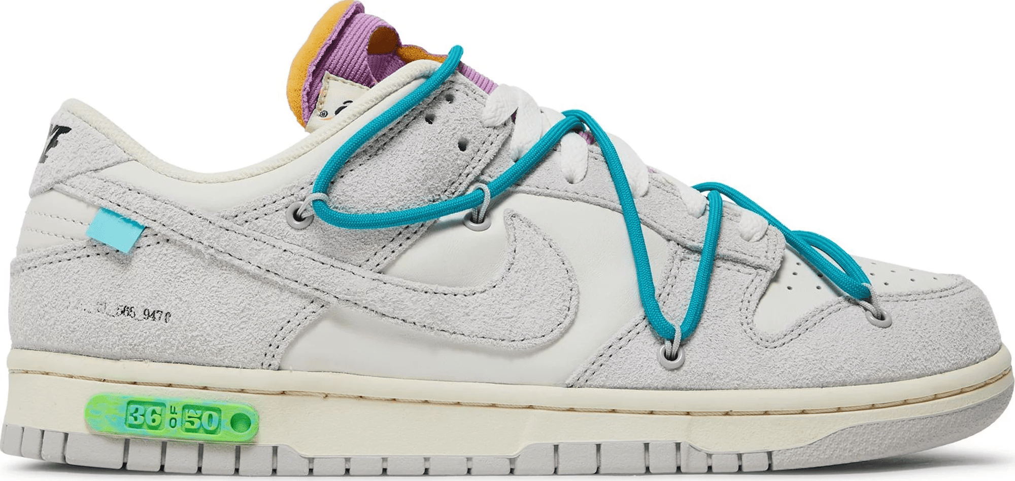 Men's Dunk Low x Off-White Lot 36 Of 50 Shoes - Image 2
