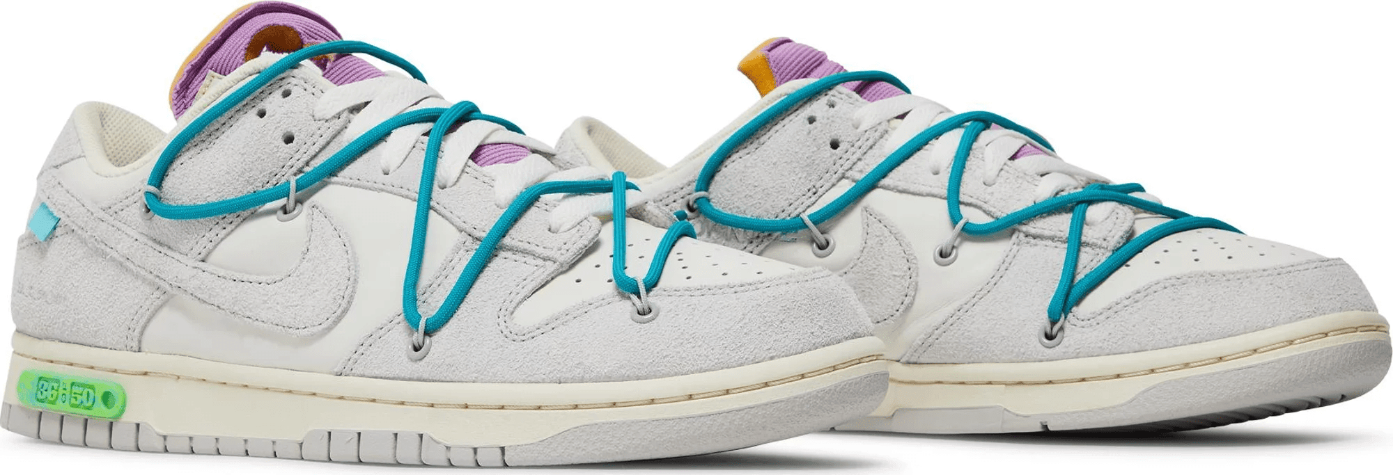 Men's Dunk Low x Off-White Lot 36 Of 50 Shoes - Image 3