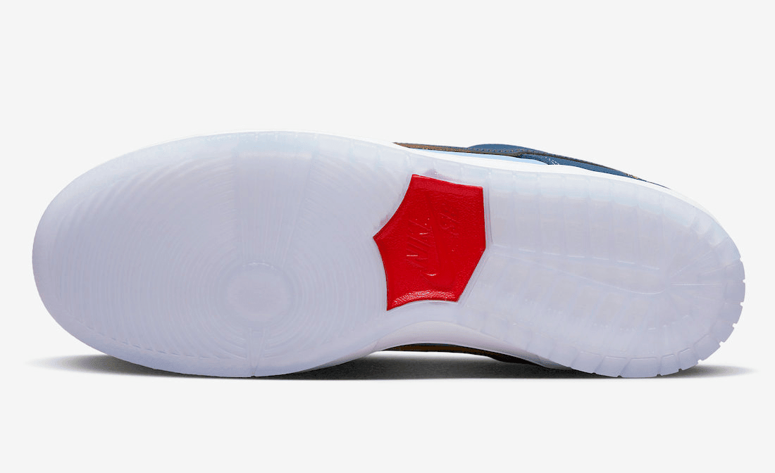 Men's Dunk Low x Why So Sad Coastal Blue Shoes - Image 4