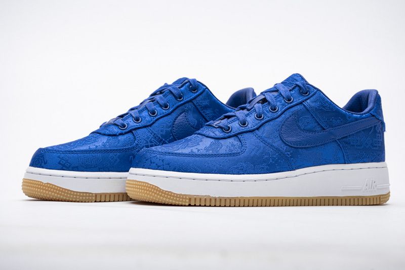 Men's Fragment Clot x Air Force 1 PRM Game Royal Shoes - Image 2