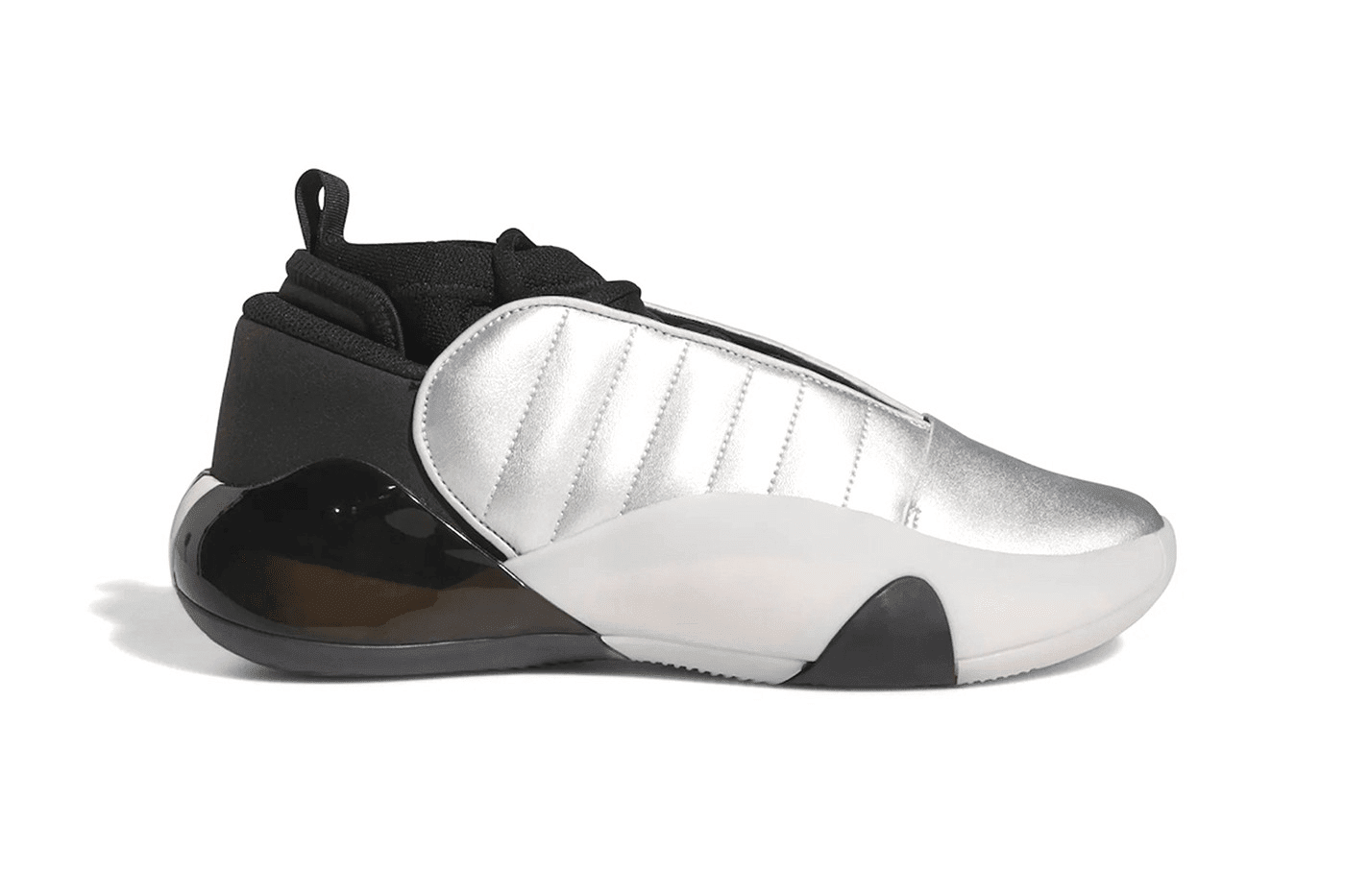 Men's Harden Vol. 7 Silver Metallic Shoes