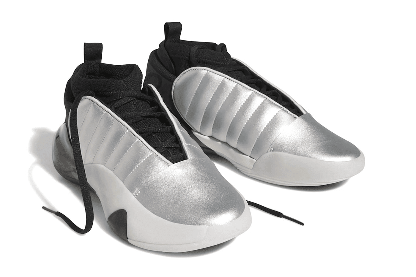 Men's Harden Vol. 7 Silver Metallic Shoes - Image 2