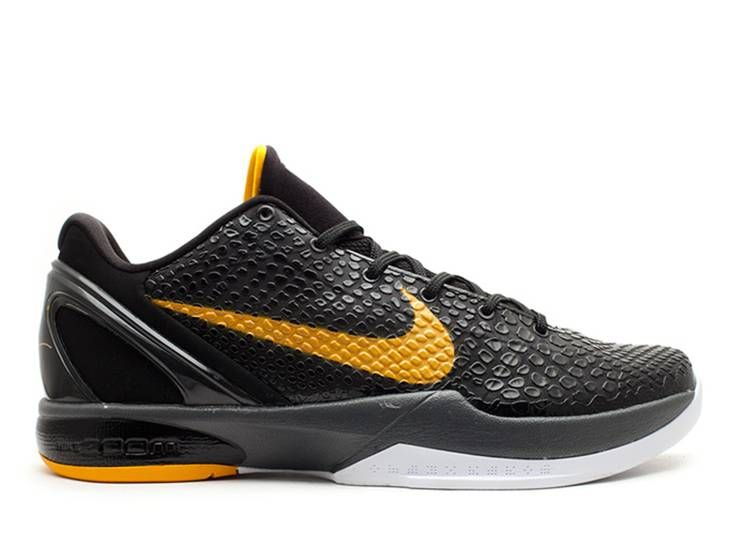 Men's Kobe 6 Black Del Sol Shoes