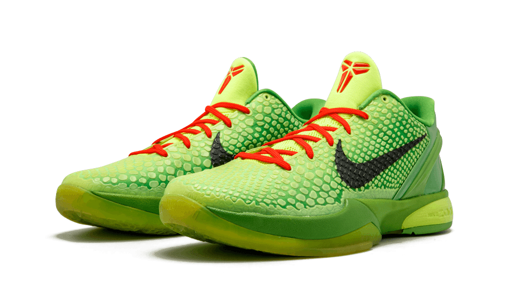 Men's Kobe 6 Grinch Shoes