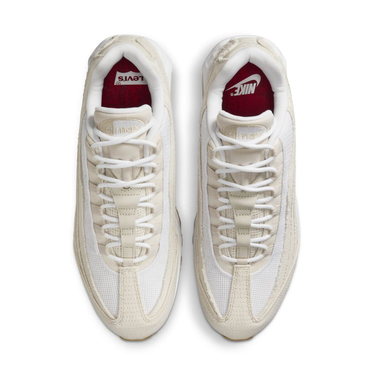 Men's Leviâ€â„¢s x Nike Air Max 95 'Denim White' Shoes - Image 4