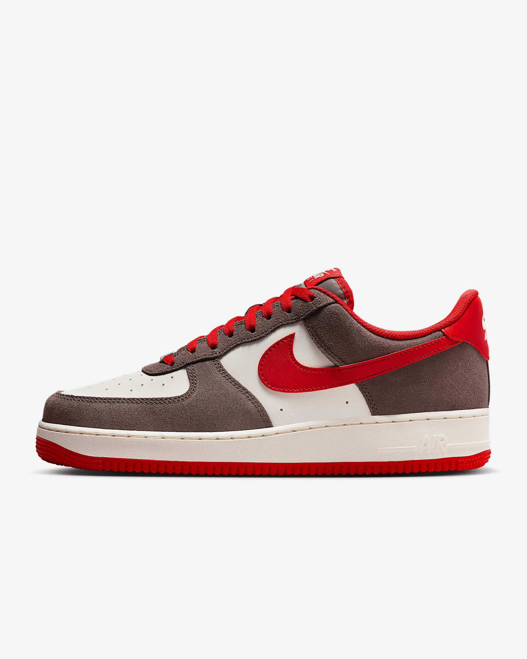 Men's Nike Air Force 1 '07 LV8 University Red Shoes
