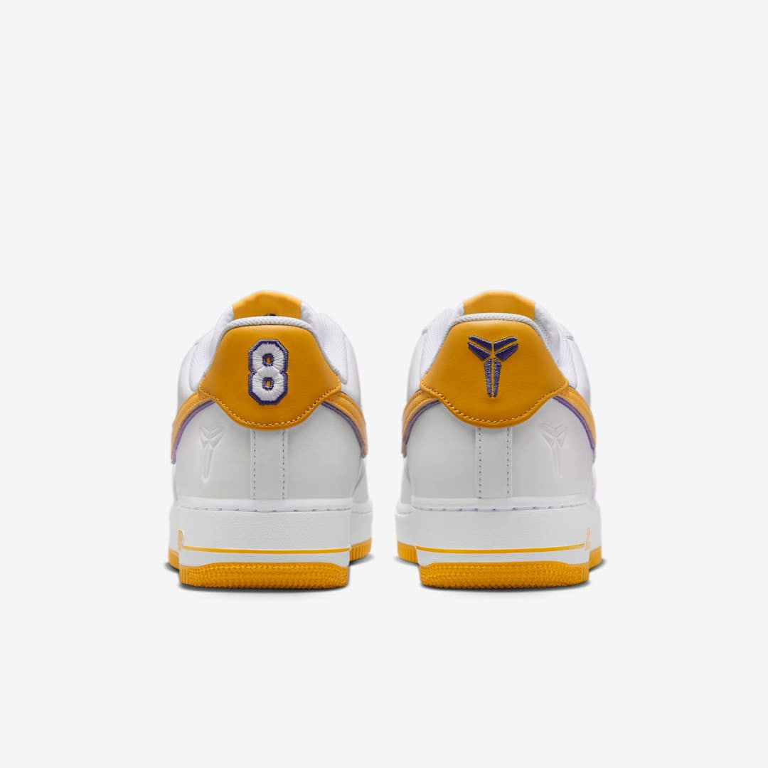 Men's Nike Air Force 1 Low 'Lakers Home' Shoes - Image 5