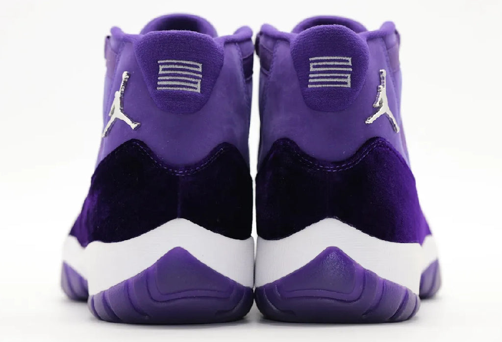 Men's Nike Air Jordan 11 Purple Rain Shoes - Image 4