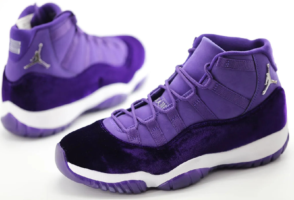 Men's Nike Air Jordan 11 Purple Rain Shoes - Image 5