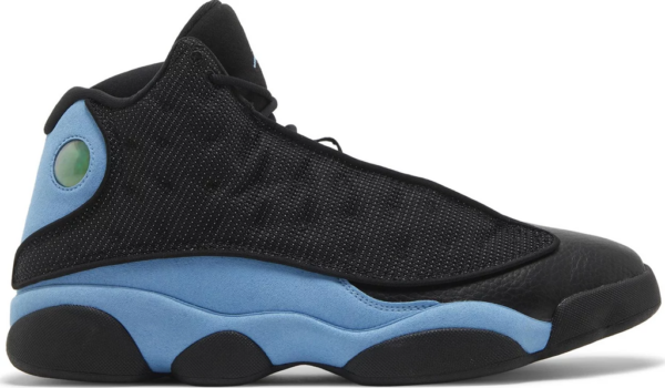 Men's Nike Air Jordan 13 Black University Blue Shoes