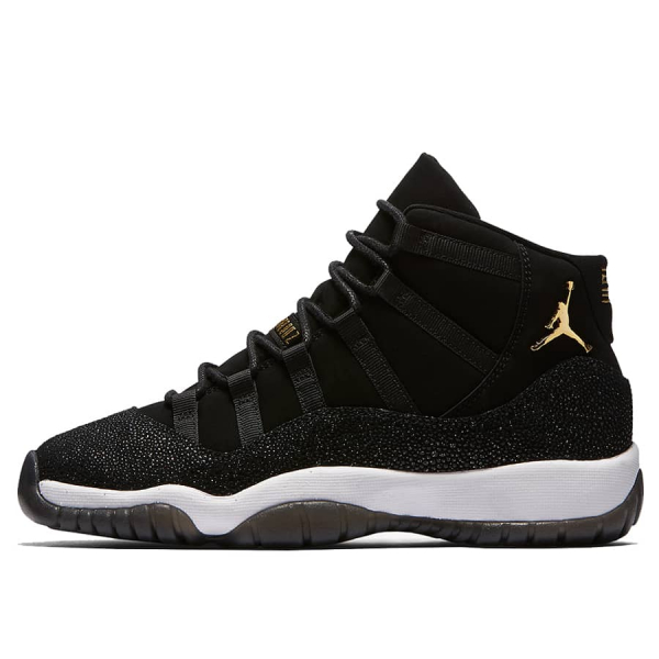 Men's Nike Air Jordan 13 Retro Heiress Black Stingray Shoes