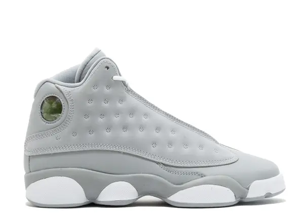 Men's Nike Air Jordan 13 Retro Wolf Grey Shoes