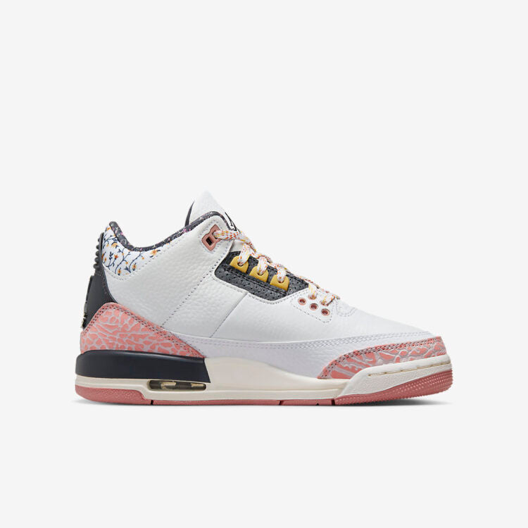 Men's Nike Air Jordan 3 Red Stardust Shoes - Image 2