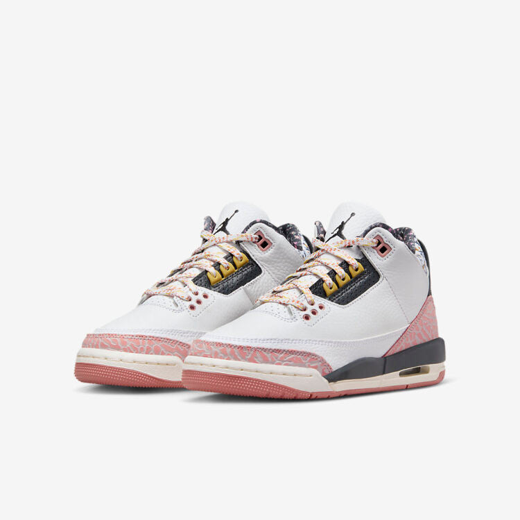 Men's Nike Air Jordan 3 Red Stardust Shoes - Image 3