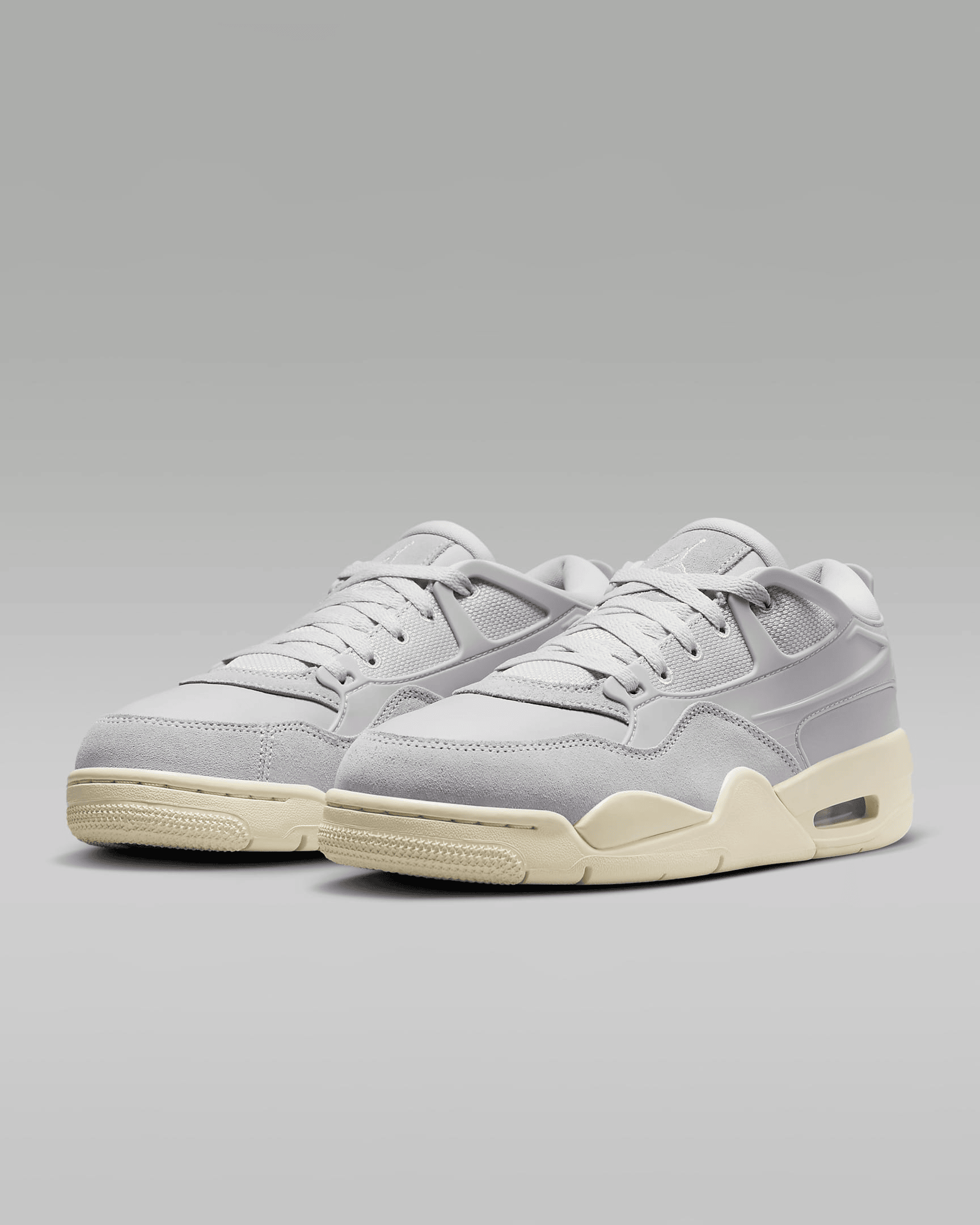 Men's Nike Air Jordan 4 Neutral Grey Shoes - Image 4