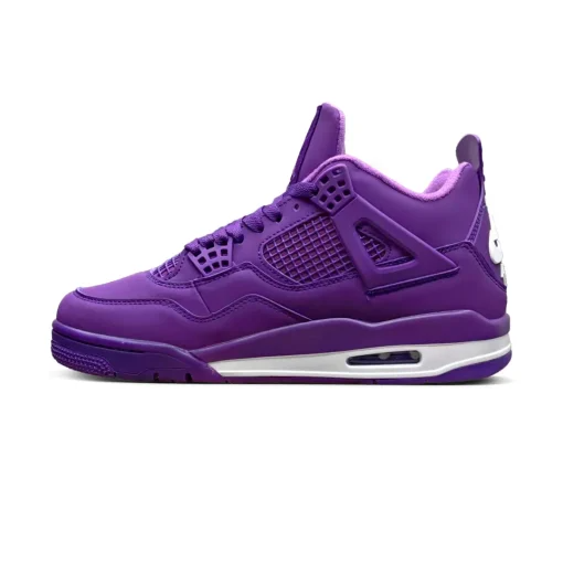 Men's Nike Air Jordan 4 Purple Thunder Shoes