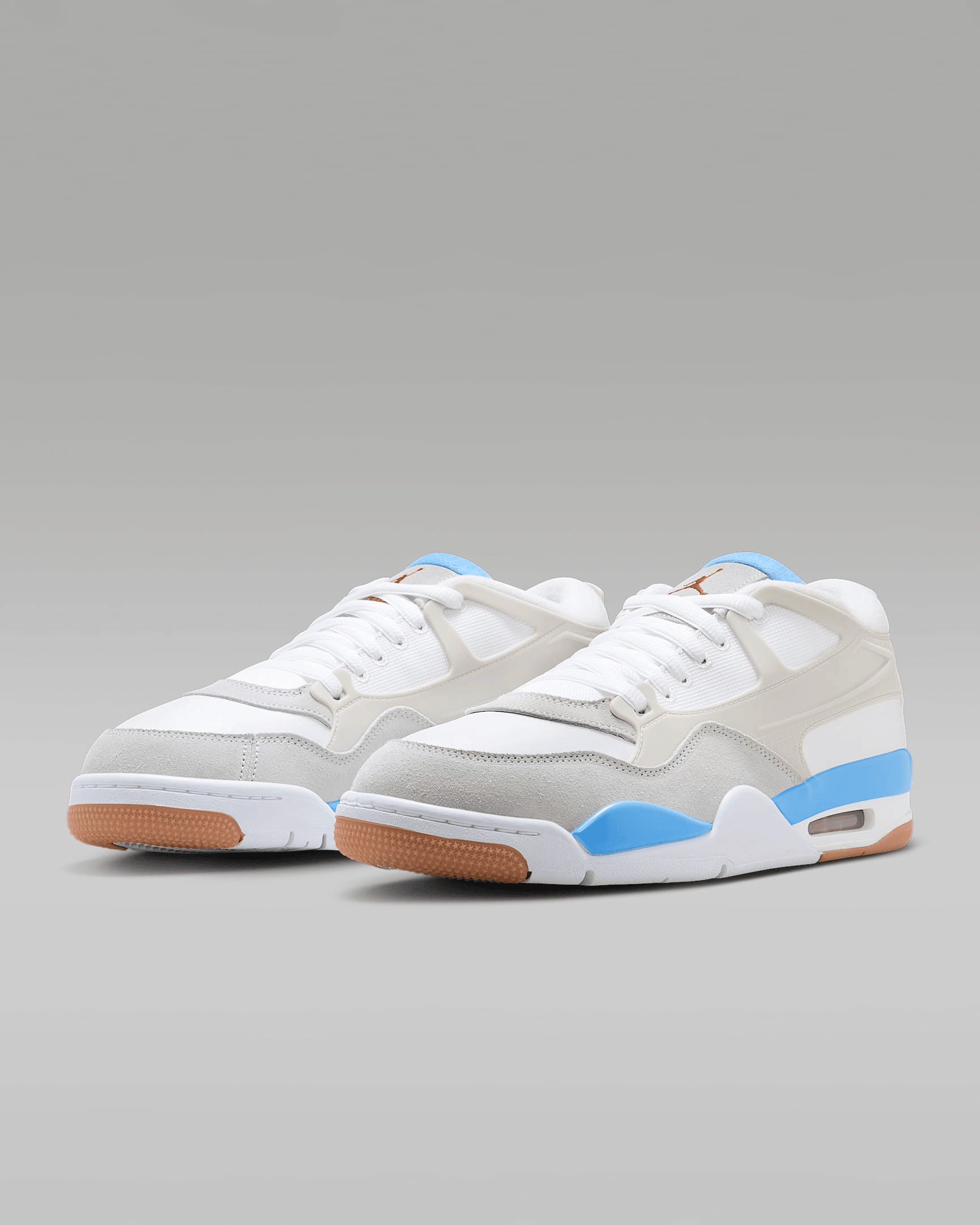 Men's Nike Air Jordan 4 RM White Blue Shoes - Image 4