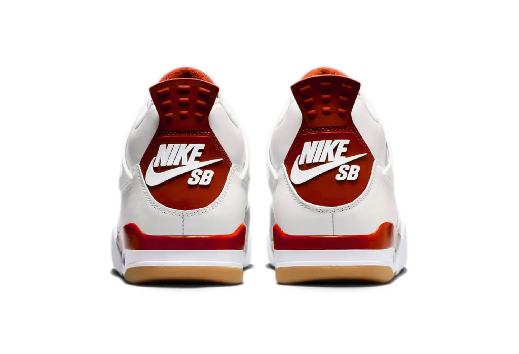 Men's Nike Air Jordan 4 Varsity Red Shoes - Image 3