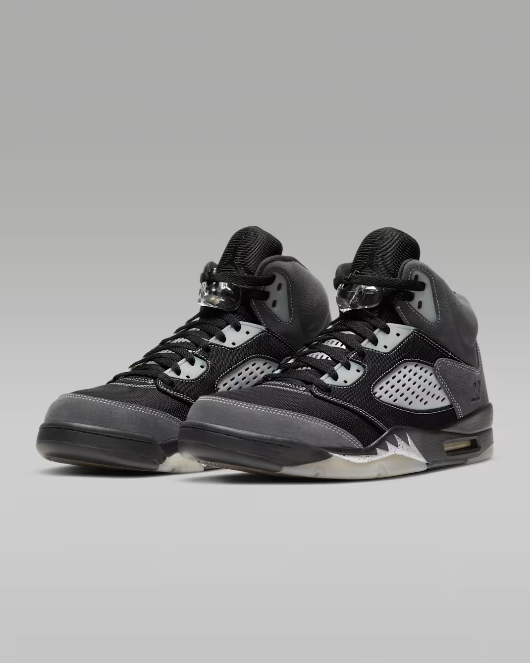 Men's Nike Air Jordan 5 Retro Anthracite Shoes - Image 4