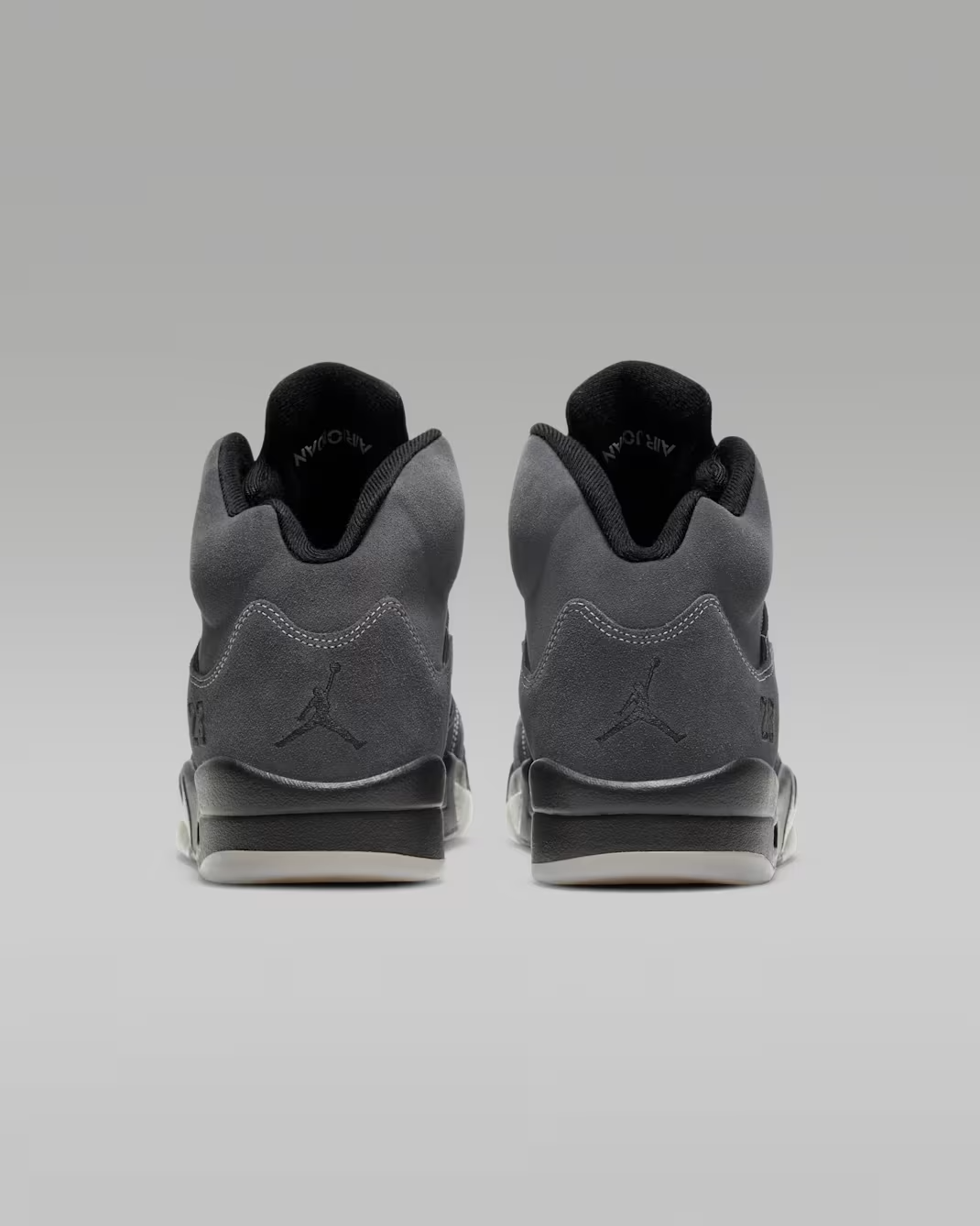 Men's Nike Air Jordan 5 Retro Anthracite Shoes - Image 5