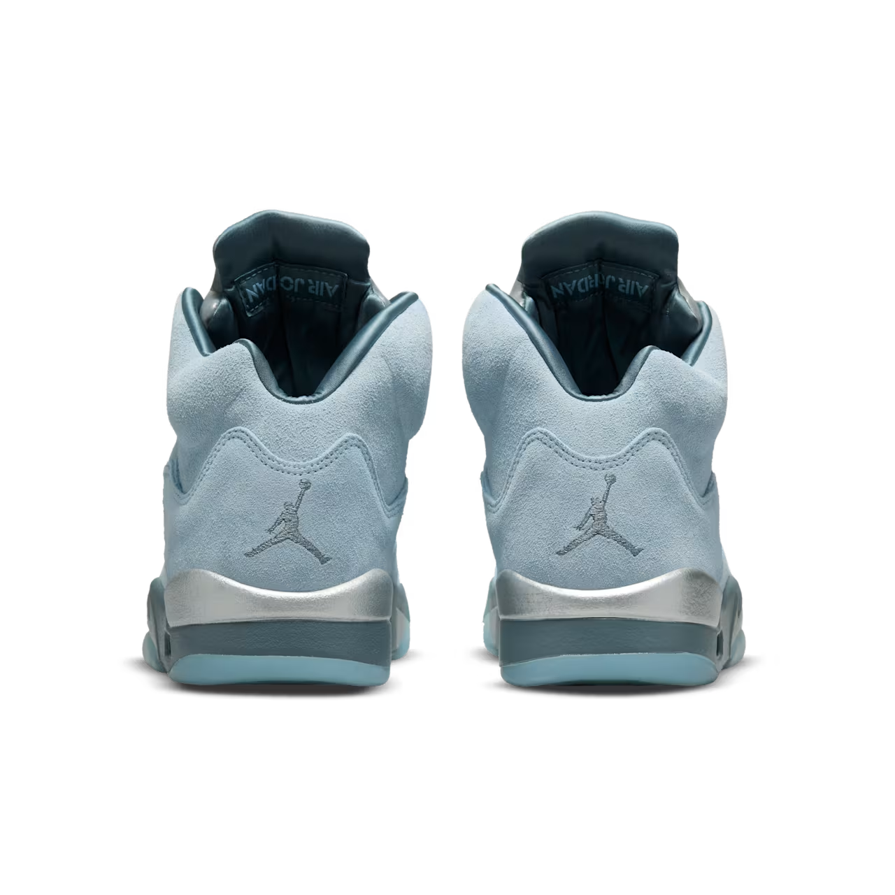 Men's Nike Air Jordan 5 Retro Blue Bird Shoes - Image 5