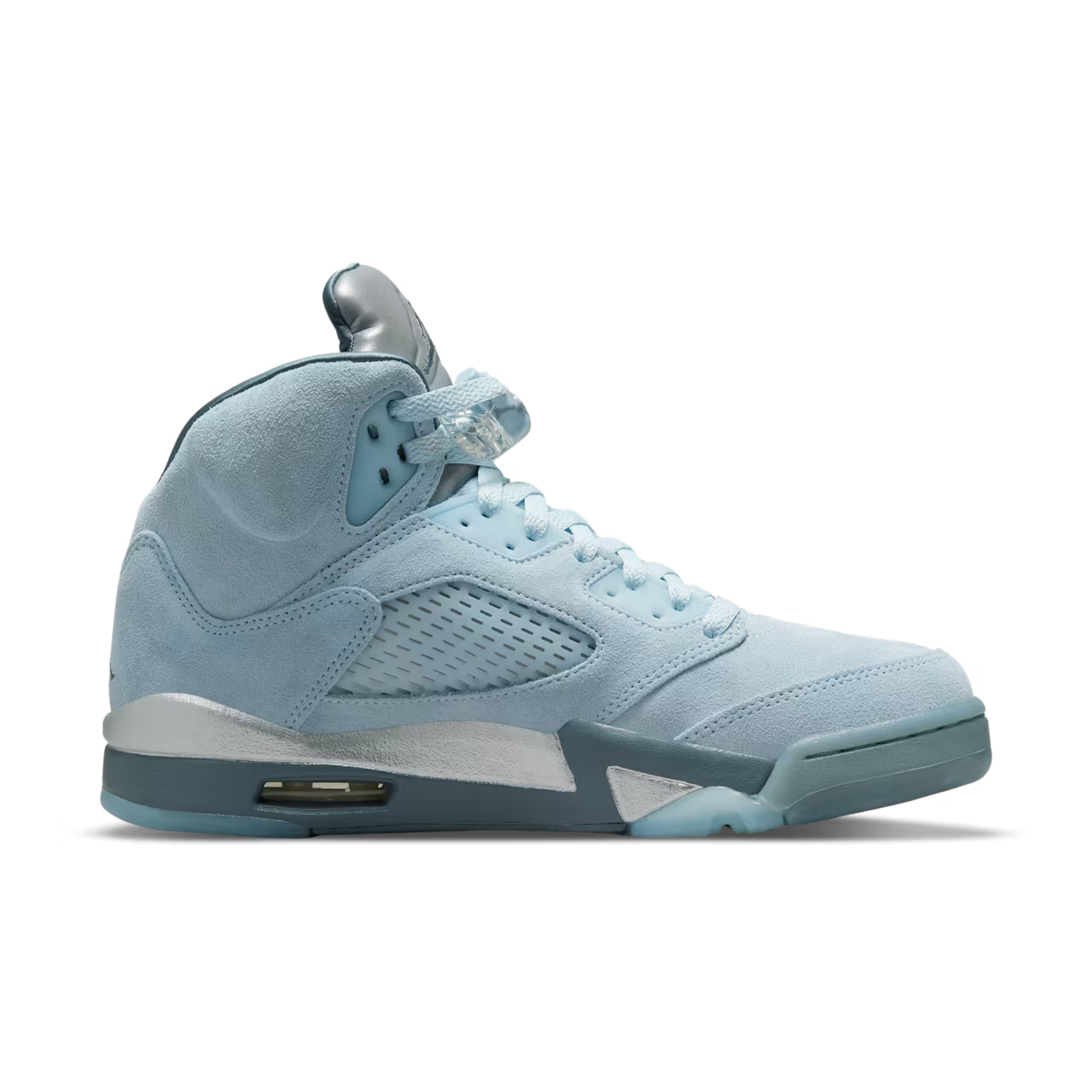Men's Nike Air Jordan 5 Retro Blue Bird Shoes - Image 2