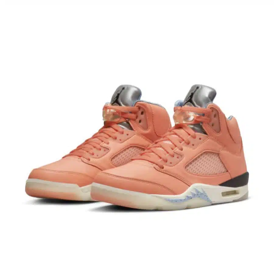 Men's Nike Air Jordan 5 Retro Crimson Shoes - Image 3