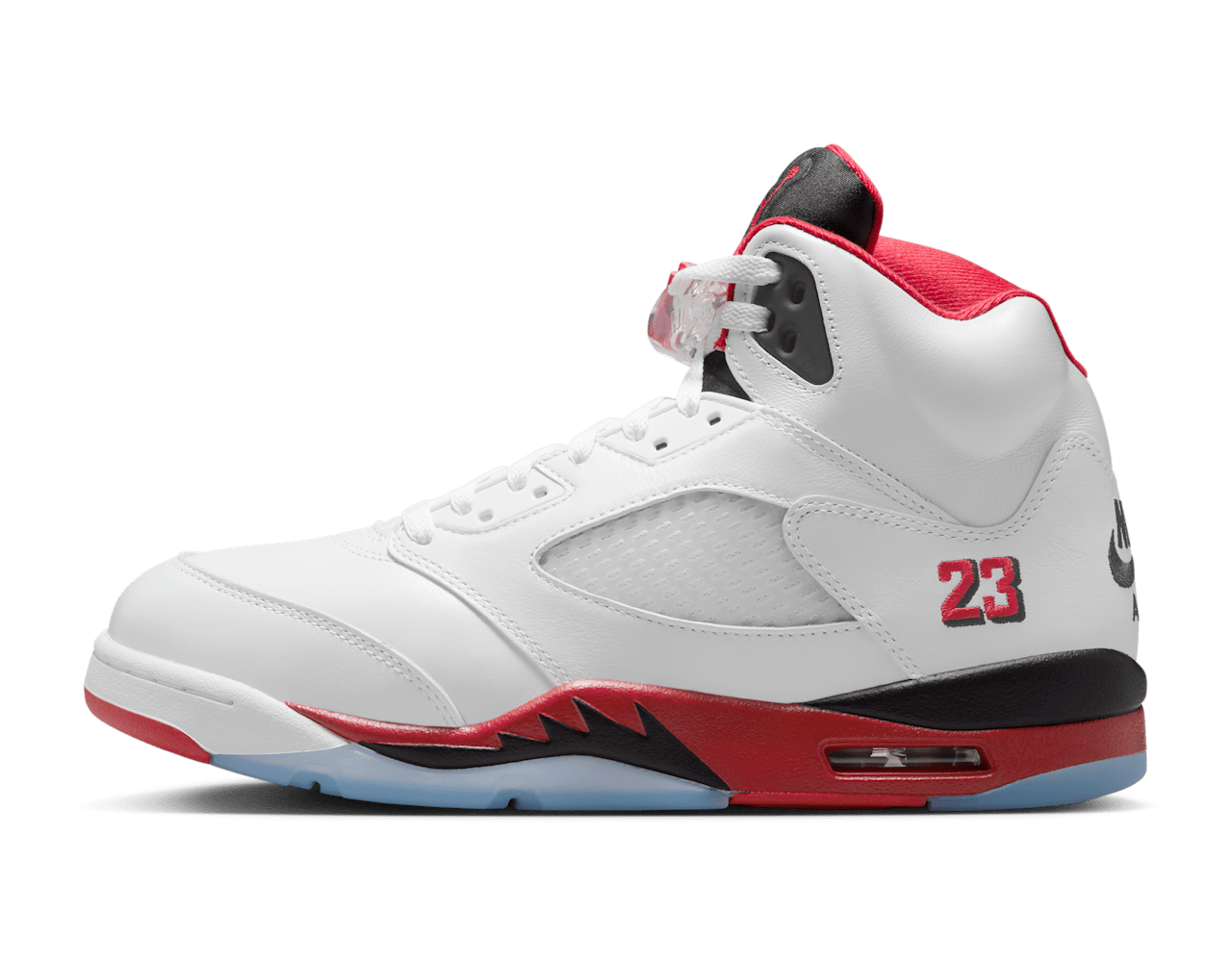 Men's Nike Air Jordan 5 Retro Fire Red Shoes