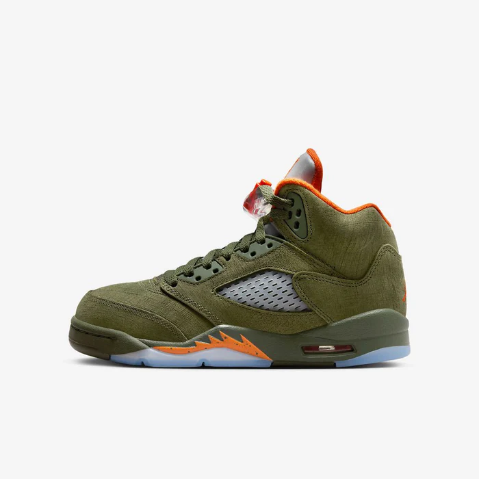 Men's Nike Air Jordan 5 Retro Olive Shoes