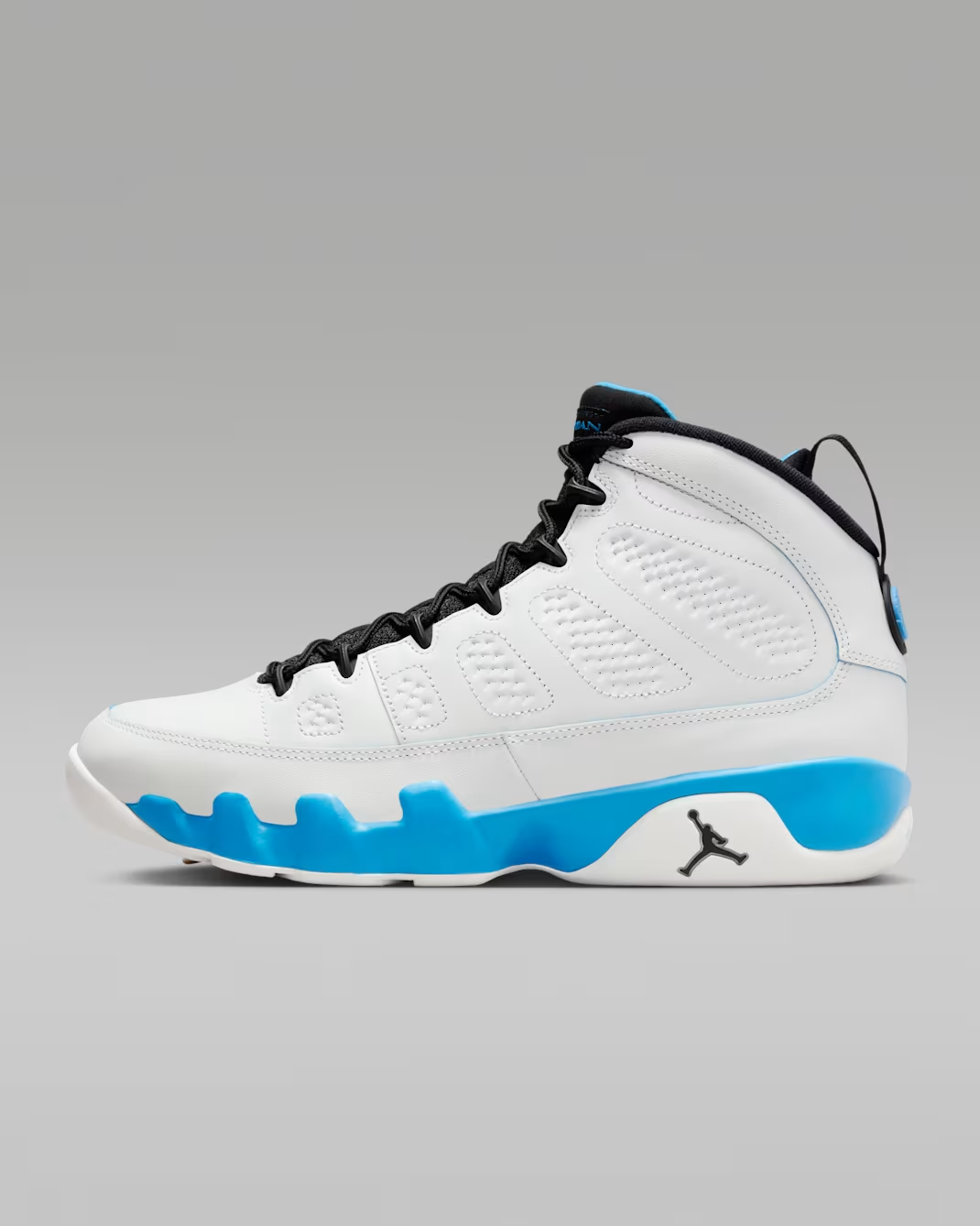 Men's Nike Air Jordan 9 Powder Blue Shoes