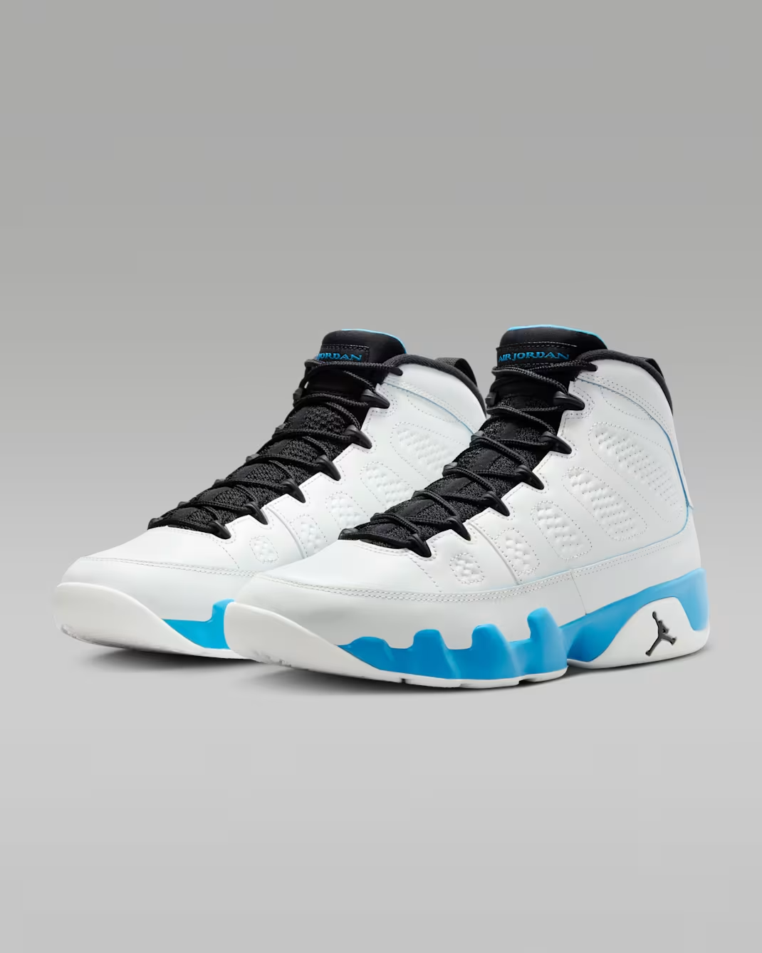 Men's Nike Air Jordan 9 Powder Blue Shoes - Image 3