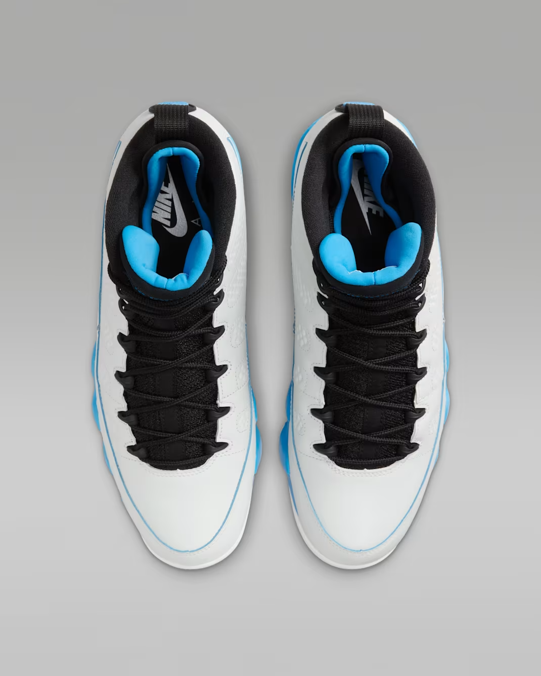 Men's Nike Air Jordan 9 Powder Blue Shoes - Image 4