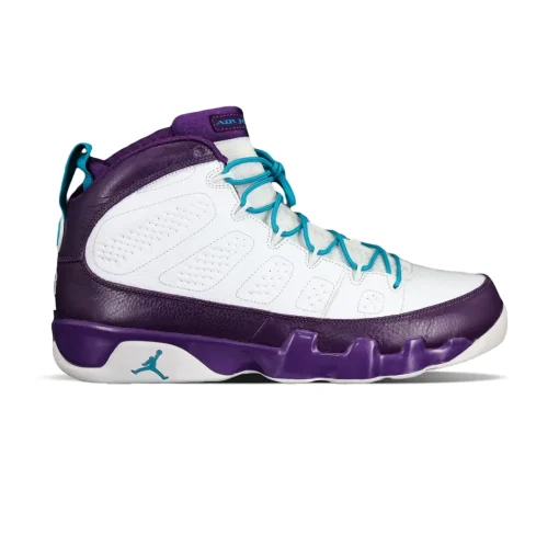 Men's Nike Air Jordan 9 Purple Shoes - Image 2