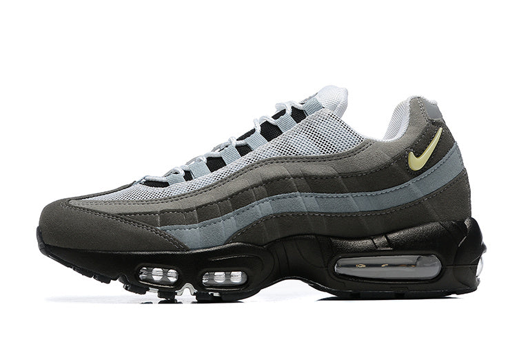 Men's Nike Air Max 95 Gradient Grey And Blue Shoes
