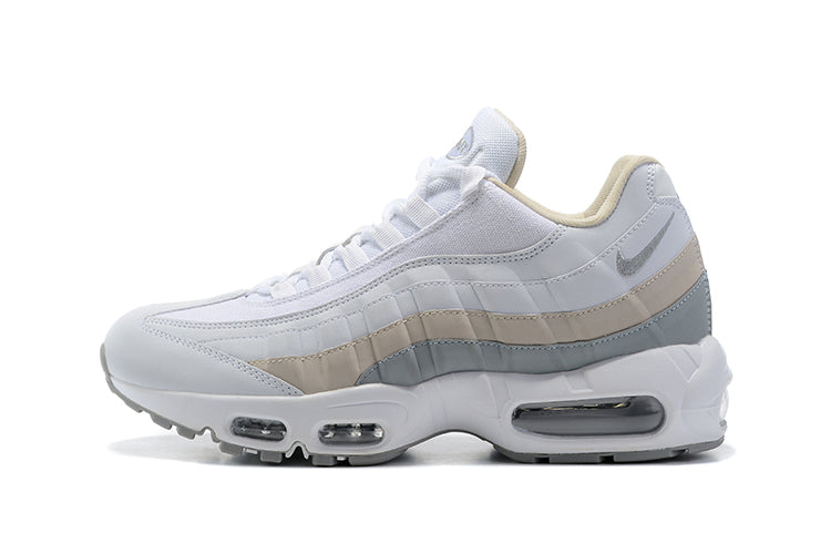 Men's Nike Air Max 95 Grey & White Shoes