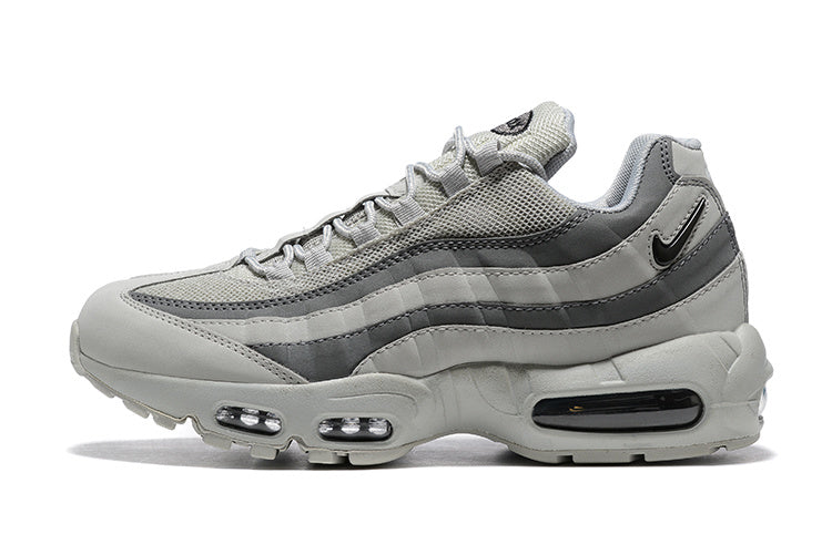 Men's Nike Air Max 95 Grey Midnight Navy Shoes