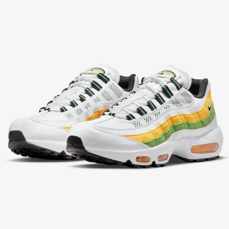Men's Nike Air Max 95 Lemon Lime Shoes - Image 3