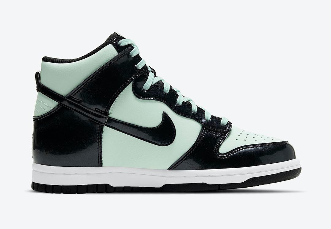 Men's Nike Dunk High Barely Green Shoes