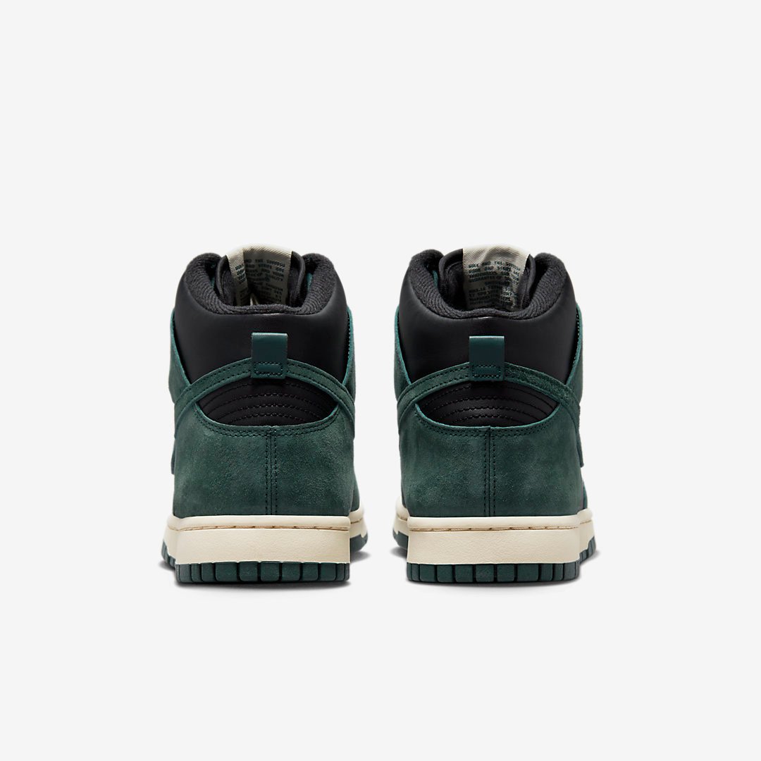 Men's Nike Dunk High Faded Spruce Shoes - Image 5