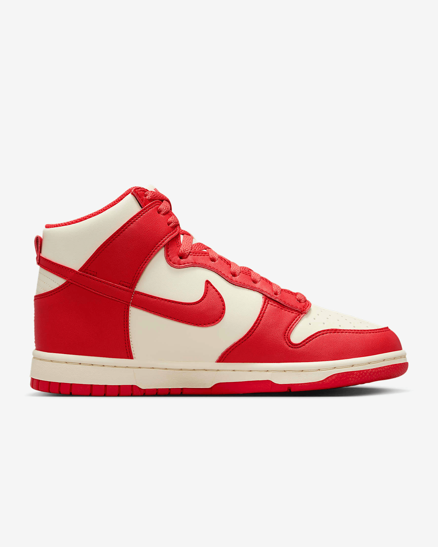 Men's Nike Dunk High Light Crimson Shoes - Image 2