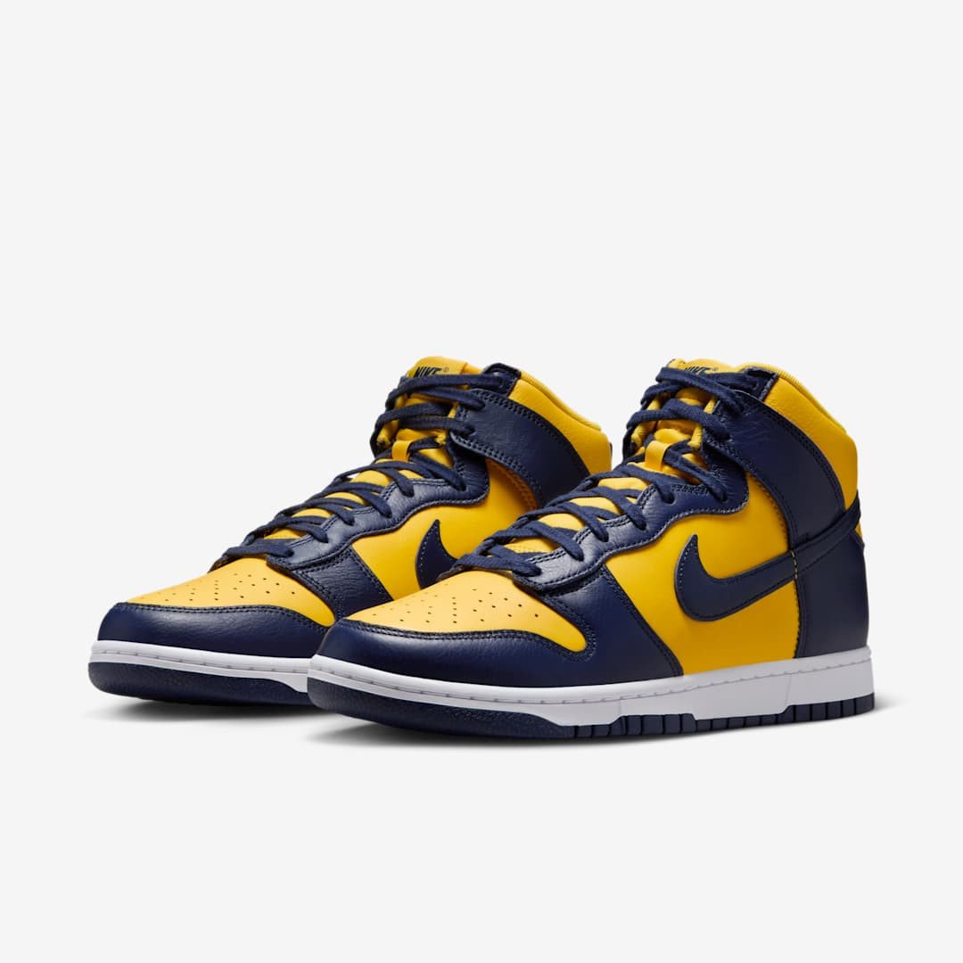 Men's Nike Dunk High Michigan Shoes - Image 3