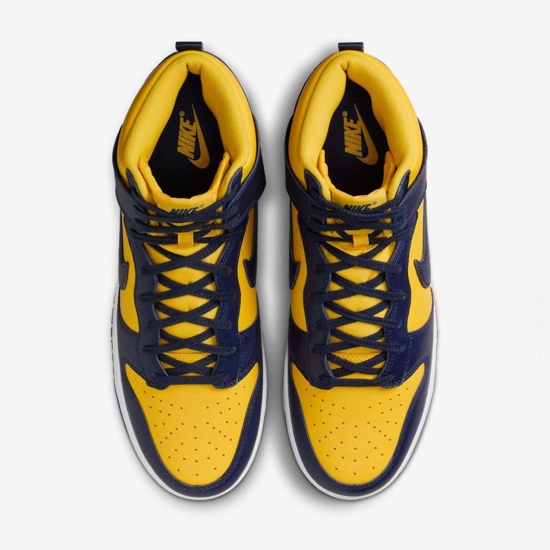 Men's Nike Dunk High Michigan Shoes - Image 4