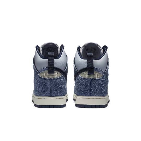 Men's Nike Dunk High Midnight Navy Shoes - Image 5