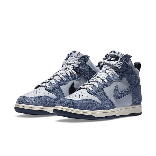 Men's Nike Dunk High Midnight Navy Shoes - Image 3