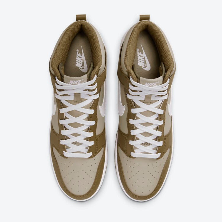 Men's Nike Dunk High Mocha Shoes - Image 4