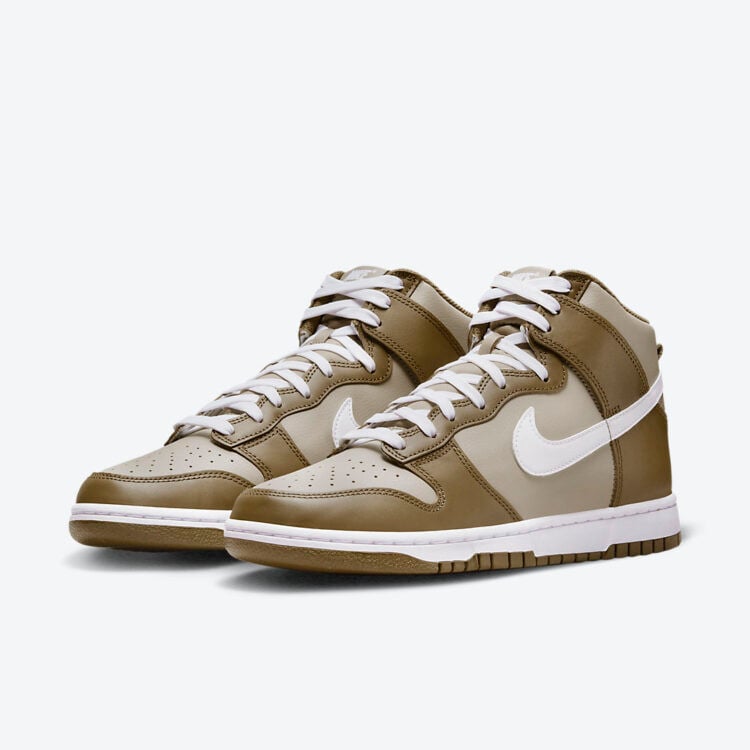 Men's Nike Dunk High Mocha Shoes - Image 3